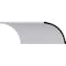 Ekena Millwork 8 1/2"H x 8 1/2"P x 12"F x 94 1/2"L Medway Traditional Smooth Crown Moulding MLD08X08X12ME - alternate 1